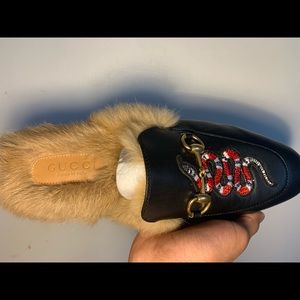 Gucci slippers prince town snake for men size 10